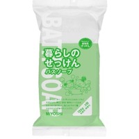 他サイト： ミヨシ石鹸 暮らしのせっけん バスソープホワイト 135g 3個入りの商品画像