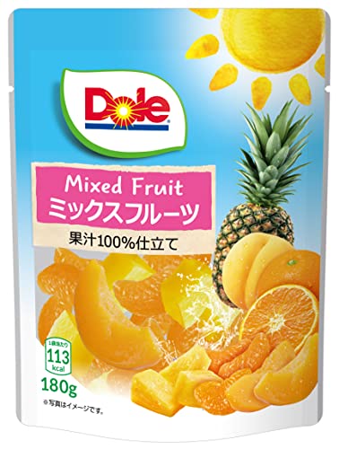 他サイト： Dole(ドール) フルーツパウチ ミックスフルーツ 180gx6個 Doleの商品画像
