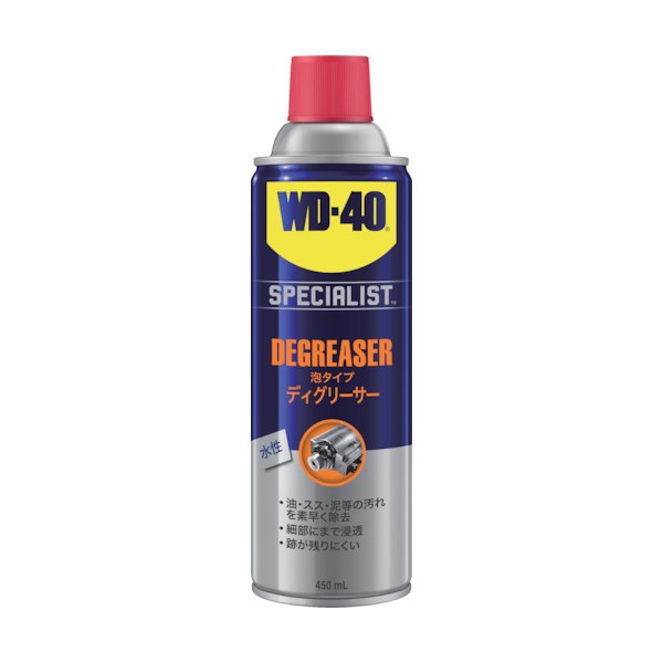 他サイト： メテオAPAC WD302 WD-40 Specialist 水性 ディグリーサー 泡タイプ脱脂剤 450mlMETEOR[WDの商品画像
