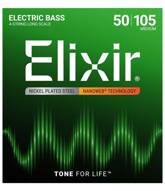 他サイト： エリクサー エレキベース弦(Medium Long Scale/.050-.105) Elixir ELECTRIC BASS の商品画像
