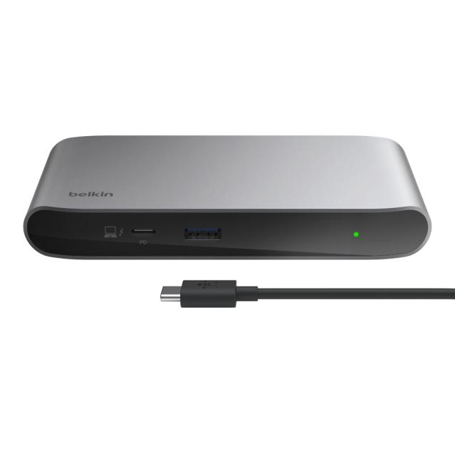 他サイト： BELKIN INC013QCSGY Thunderbolt 4 5-in-1 Core Hub ドッキングステーション[INCの商品画像
