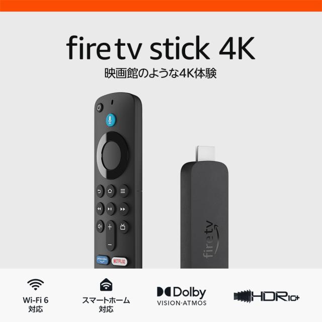 他サイト： Amazon(アマゾン) B0F7ZF7W9P メディアストリーミング端末(Fire TV Stick 4KPLUS)Fire の商品画像