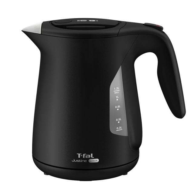他サイト： ティファール(T-FAL) KO5908JP 電気ケトル 1.2L ブラックジャスティン ロック[KO5908JP] 返品種別Aの商品画像