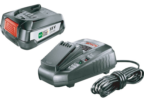 他サイト： ボッシュ バッテリー充電器セット(リチウムバッテリー18V 2.5Ah・リチウムイオンバッテリー用充電器セット) A 1825 の商品画像