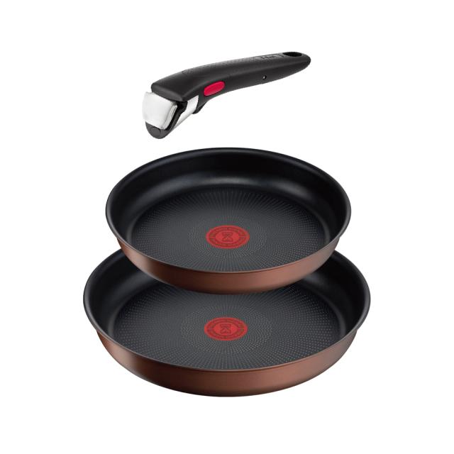 他サイト： ティファール L78790 【IH対応】フライパン3点セットT-FAL インジニオ・ネオ IHモカ セット3[L78790] 返の商品画像