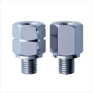 他サイト： TANAX TANAX-HM-10 逆ネジアダプター(クロームメッキ10mm)HM-10 逆ネジアダプター クロームメッキ[TAの商品画像