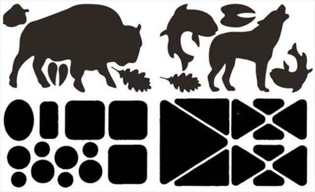 他サイト： GEAR AID(ギアエイド) STA-13010 テネシアス ギアパッチ(ワイルドライフブラック)[STA13010] 返品種の商品画像