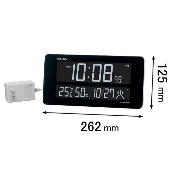 他サイト： セイコー デジタル電波時計シリーズC3 DL208W[DL208W] 返品種別Aの商品画像