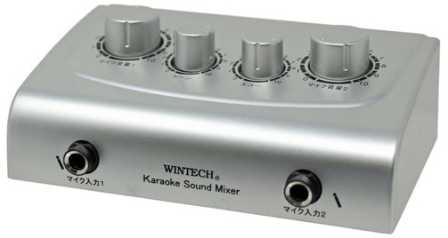他サイト： WINTECH CKM-1 カラオケエコーミキサー[CKM1] 返品種別Aの商品画像