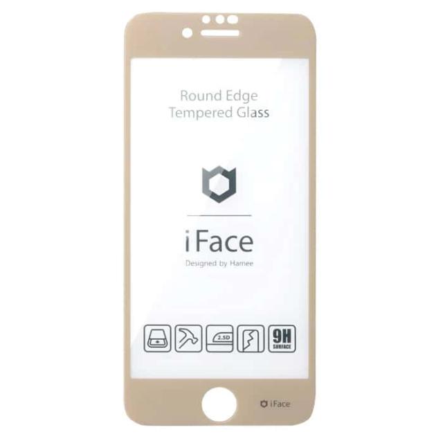 他サイト： Hamee 41-890431 iPhone SE(第3/2世代)/8/7/6s/6用 ラウンドエッジ強化ガラス 画面保護シートの商品画像