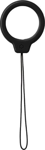 他サイト： Hamee 41-917909 iFace Reflection シリコンリングストラップ(ブラック)[41917909] 返品の商品画像