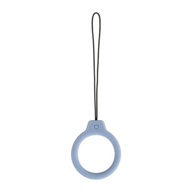 他サイト： Hamee 41-935477 シリコンリングストラップ iFace(ペールブルー)[41935477] 返品種別Aの商品画像