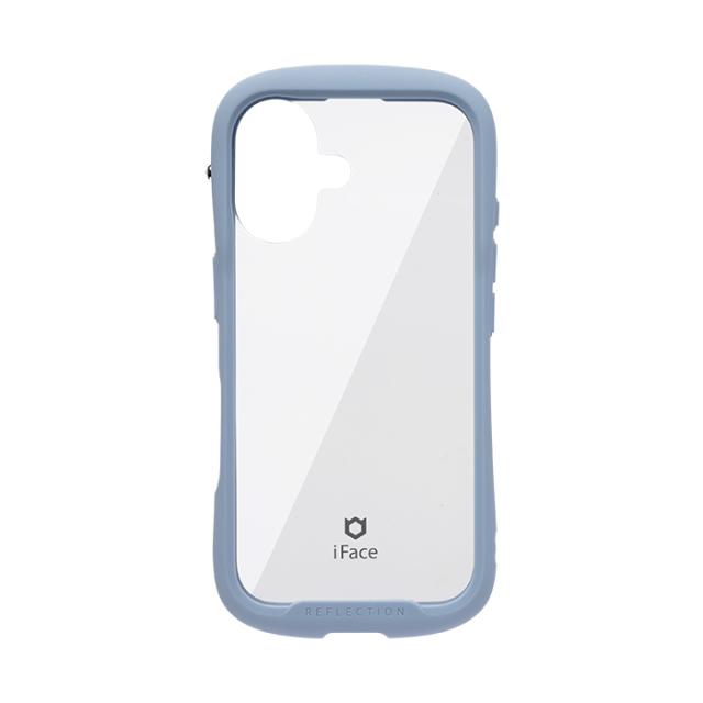 他サイト： Hamee 41-979655 iPhone 16用 強化ガラスクリアケース iFace Reflection(ペールブルー)[の商品画像