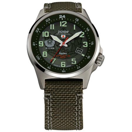 他サイト： ケンテックス 【国内正規品】JSDFシリーズ(陸上自衛隊モデル) ソーラー メンズタイプ S715M-01-N(ケンテツクス)返の商品画像