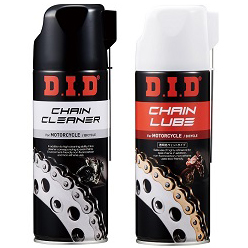 他サイト： DID DID-LUBE&CLEANER チェーンルブ&チェーンクリーナーセットDID[DIDLUBECLEANER] 返品種別の商品画像