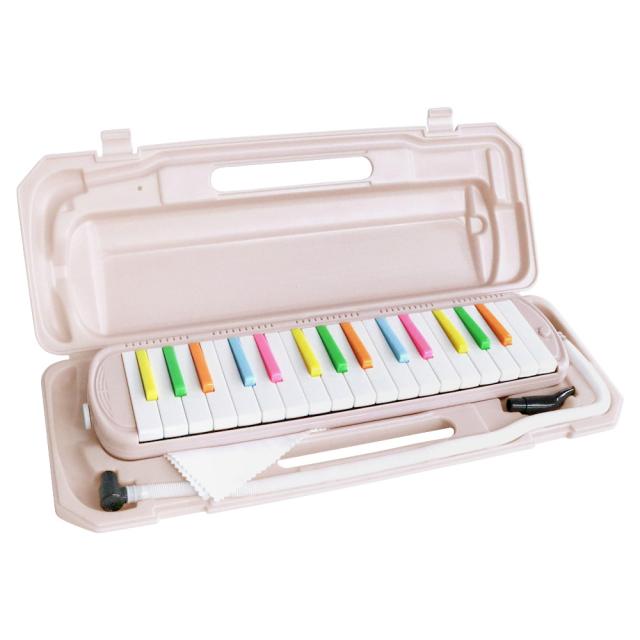 他サイト： KC 鍵盤ハーモニカメロディピアノ(キャンディー)【お名前/ドレミファソラシール付き】 P3001-32K/CANDY返品種別Bの商品画像