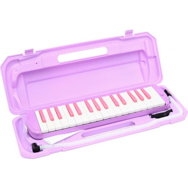 他サイト： KC 鍵盤ハーモニカメロディピアノ(ラベンダー)【お名前/ドレミファソラシール付き】 P3001-32K/LAV返品種別Bの商品画像
