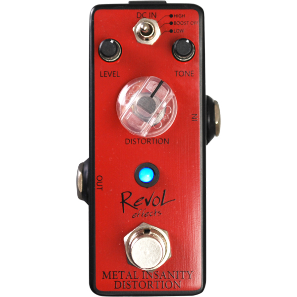 他サイト： レヴォル EMD-01 RevoL エフェクターRevoL METAL INSANITY DISTORTION[EMD01] 返の商品画像