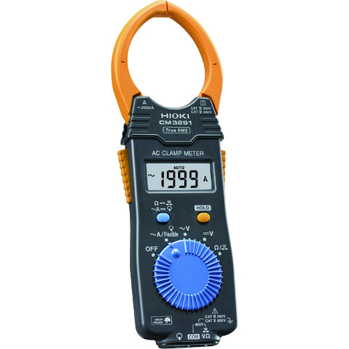 他サイト： 日置電機 CM3291 ACクランプメータ AC42〜2000AレンジHIOKI[CM3291HIOKI] 返品種別Bの商品画像