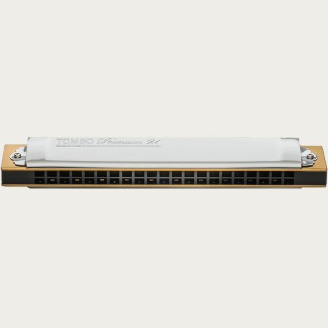 他サイト： トンボ 3521-G トンボプレミアム(G調)複音ハーモニカTOMBO PUREMIUM 21 No.3521[3521G] 返の商品画像