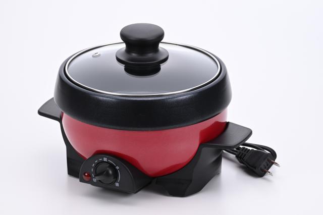 他サイト： アビテラックス APN-10G-R 電気ミニプレート グリル鍋 レッドAbitelax[APN10GR] 返品種別Aの商品画像