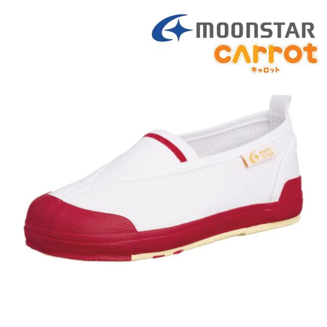 他サイト： ムーンスター CRST12-RD-14 キッズ スクールシューズ 上履き(レッド・サイズ:14.0cm)[CRST12RD14]の商品画像