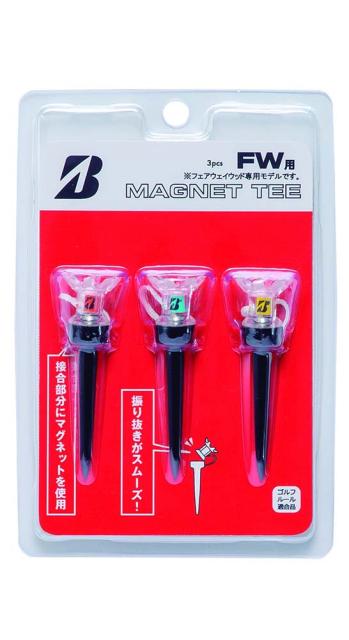他サイト： ブリヂストンゴルフ BS-GAGMGTF マグネットティー(FW用62mm・3本入)BRIDGESTONE GOLF[BSGAGの商品画像