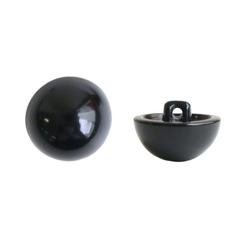 他サイト： NBK CE141-1-144 裏穴 目玉ボタン  (黒・φ6mm) 144個入[CE1411144] 返品種別Bの商品画像