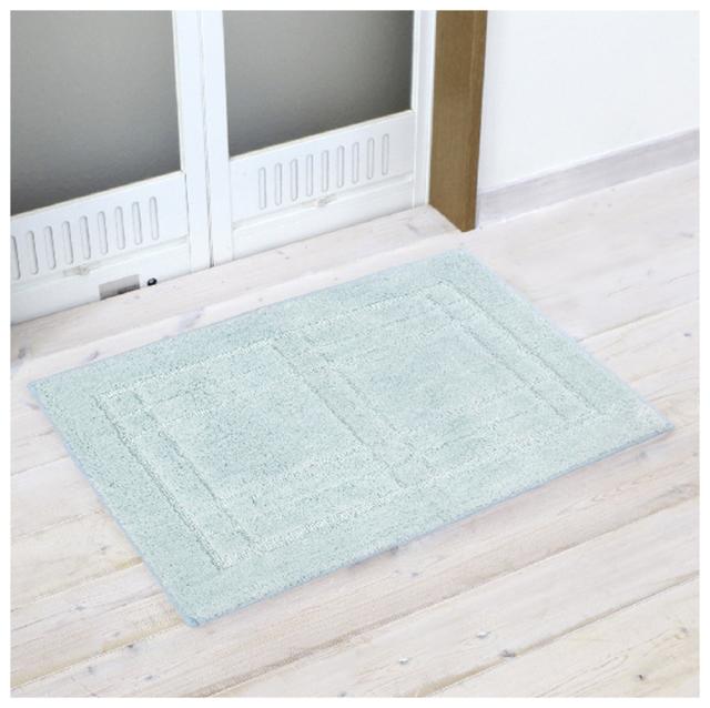 他サイト： オカ オカ3032762 クリュム バスマット 約36×50cm(ブルー)[オカ3032762] 返品種別Aの商品画像