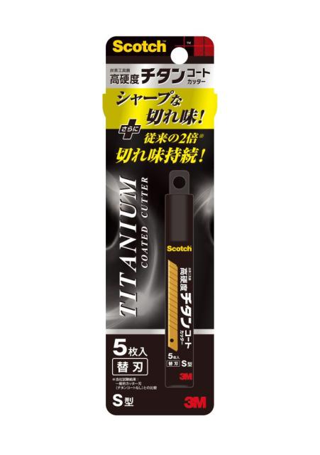 他サイト： スリーエム TI-CRS5 スコッチ チタンコートカッター 替刃 刃幅 9mmScotch[TICRS5] 返品種別Aの商品画像