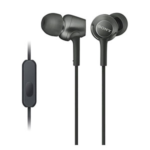 他サイト： ソニー MDR-EX255AP B マイク&コントローラー搭載 ダイナミック密閉型カナルイヤホン (ブラック)SONY[MDREの商品画像