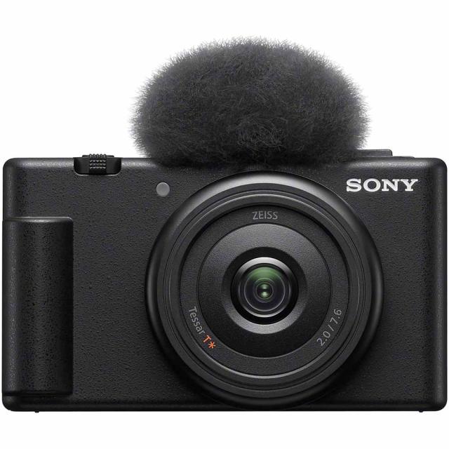 他サイト： ソニー ZV-1F-BC デジタルカメラ「VLOGCAM ZV-1F」(ブラック)[ZV1FBC] 返品種別Aの商品画像
