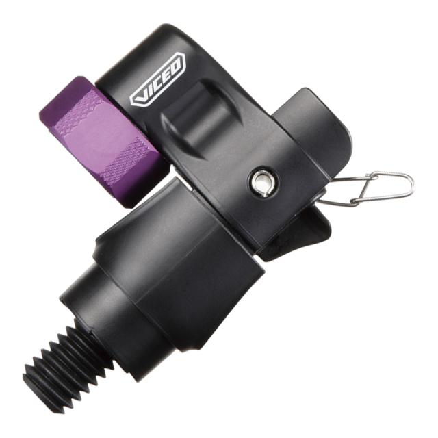 他サイト： ビセオ VC210KP ランディングジョイント(ブラック×パープル)VICEO タモジョイント[VC210KP] 返品種別Aの商品画像