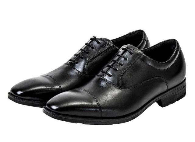 他サイト： テクシーリュクス ビジネスシューズ ストレートチップ(ブラック・26.5cm) TU-7010-008-26.5返品種別Aの商品画像