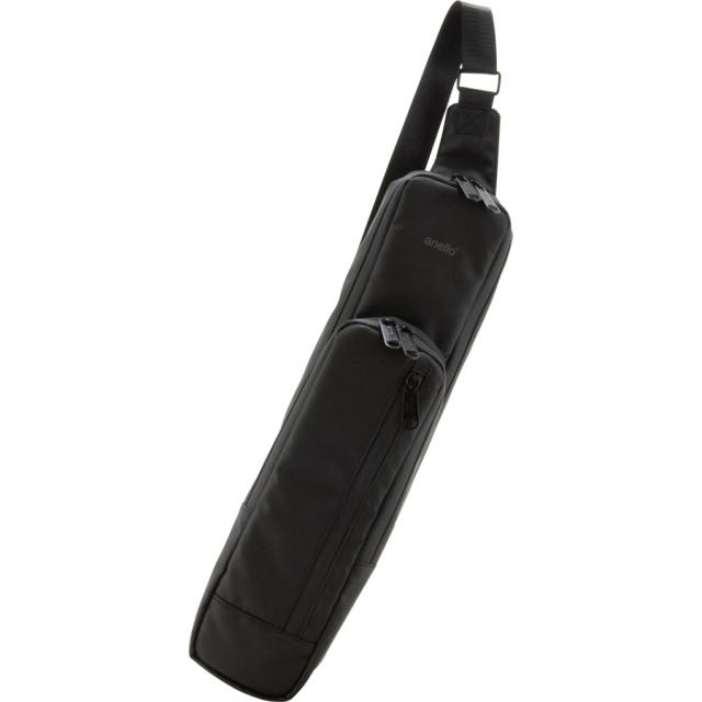 他サイト： パール楽器 ANL-FLOS1B フルートワンショルダーバッグ(ブラック)anello×Pearl Flute Collaborの商品画像