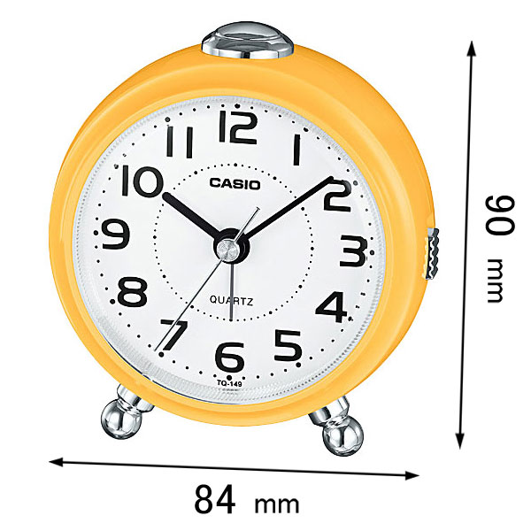 他サイト： カシオ 目覚まし時計 TQ-149-9JF[TQ1499JF] 返品種別Aの商品画像