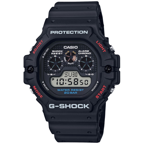他サイト： カシオ 【国内正規品】G-SHOCK(ジーショック)クオーツ メンズタイプ DW-5900-1JF[DW59001JF] 返品種の商品画像