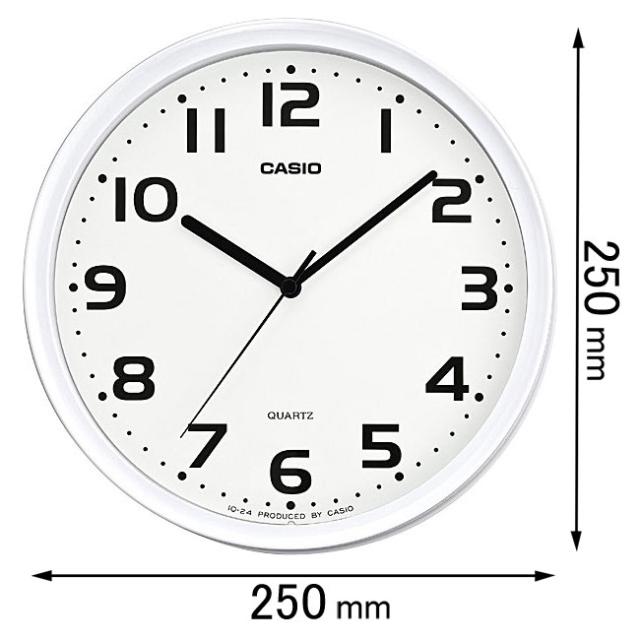他サイト： カシオ 掛け時計インテリアクロック IQ-24-7JF[IQ247JF] 返品種別Aの商品画像