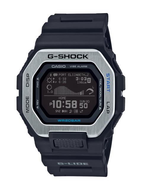 他サイト： カシオ 【国内正規品】G-SHOCK(ジーショック) G-LIDE Bluetoothクオーツ メンズタイプ GBX-100-1の商品画像