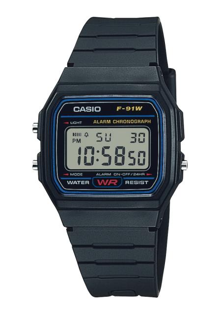 他サイト： カシオ 【国内正規品】CASIO Collection スタンダードクオーツ メンズタイプ F-91W-1JH[F91W1JH]の商品画像
