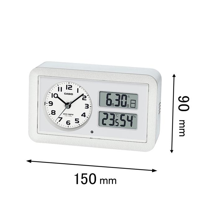 他サイト： カシオ 電波目覚まし時計クロック TTM-170NJ-7JF[TTM170NJ7JF] 返品種別Aの商品画像