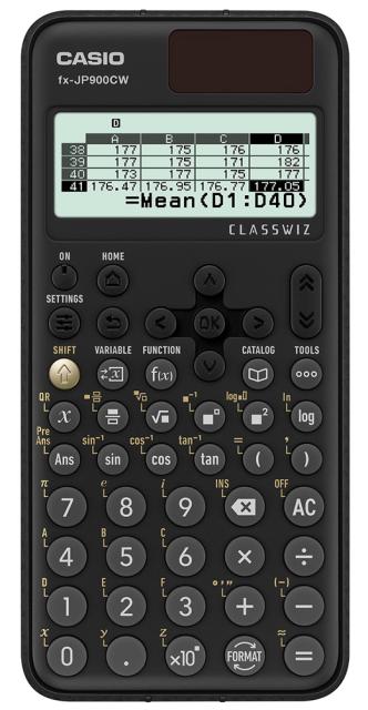 他サイト： カシオ スタンダード関数電卓 10桁 微分積分・行列計算ベクトル・表計算・QRコードネット連携 関数/機能数700以上 FX-Jの商品画像