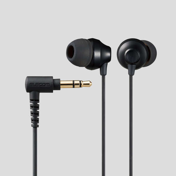他サイト： エレコム EHP-F12CABK ダイナミック密閉型カナルイヤホンELECOM FAST MUSIC[EHPF12CABK] 返の商品画像