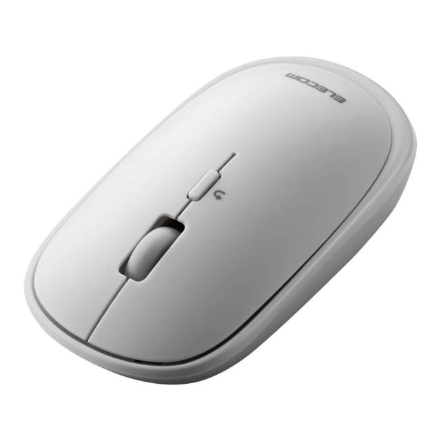他サイト： エレコム M-TM10BBGY ワイヤレスマウス 無線 Bluetooth 静音 4ボタン 厚さ28mm左右対称(グレー)[MTの商品画像