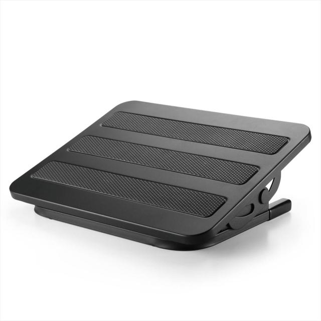 他サイト： エレコム PCA-FR01BK フットレスト(ブラック)[PCAFR01BK] 返品種別Aの商品画像