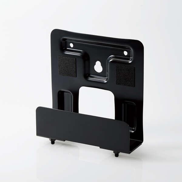 他サイト： エレコム AVD-TVRHD01BK テレビ裏収納HDDホルダー(ブラック)[AVDTVRHD01BK] 返品種別Aの商品画像