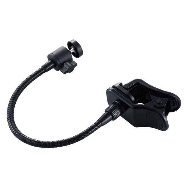 他サイト： エレコム UCAM-DSCLP30BK WEBカメラ用 アームクリップスタンド GoPro用アダプタ付属(ブラック)[UCAMDの商品画像