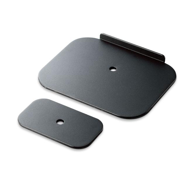 他サイト： エレコム DPA-RP01BK モニターアーム補強プレート クランプ式・グロメット式対応 滑り止めシート付 デスク保護 傷防止(の商品画像