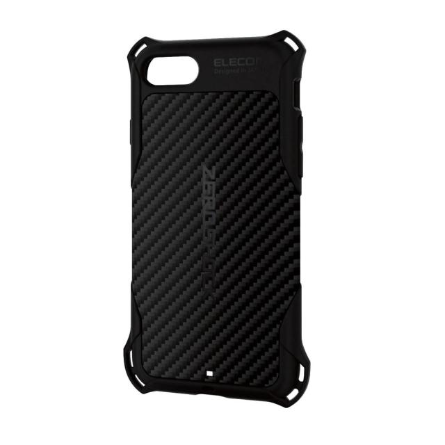 他サイト： エレコム PMWA22SZEROGBK iPhone SE(第3世代/第2世代)/8/7用 ソフトケース ZEROSHOCK グの商品画像