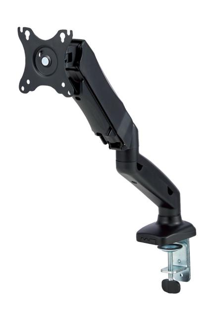 他サイト： エレコム 17〜32インチ対応 ガススプリング式モニターアーム 1画面 5軸 ディスプレイアーム(ブラック)  DPA-SS08の商品画像